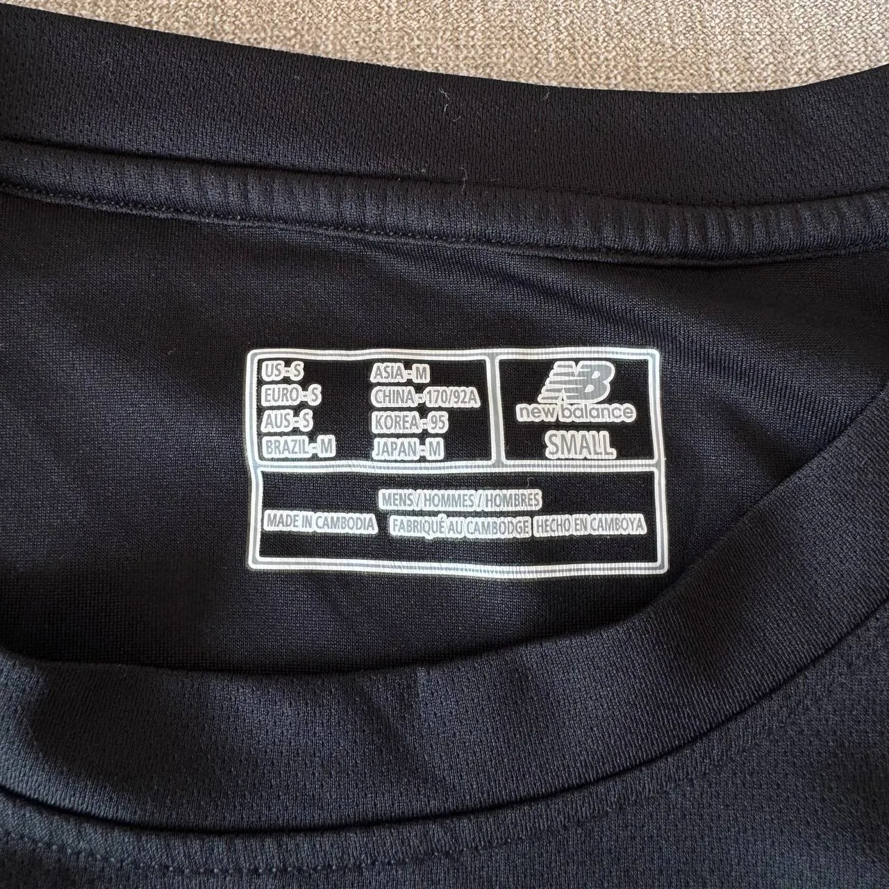 Футболка спортивная New Balance размер S-M 2