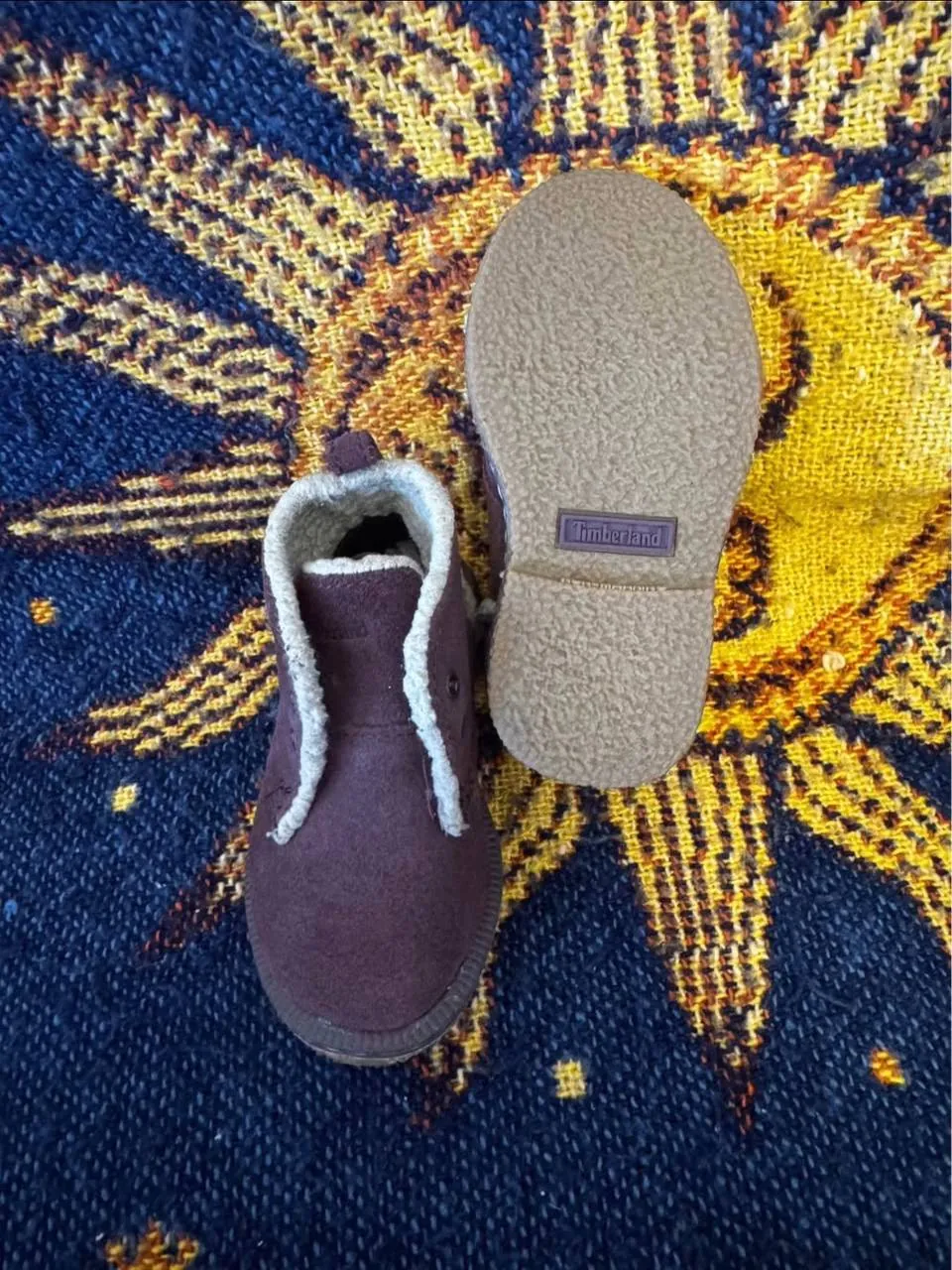 Детские ботиночки Timberland замша 12.5 см 2