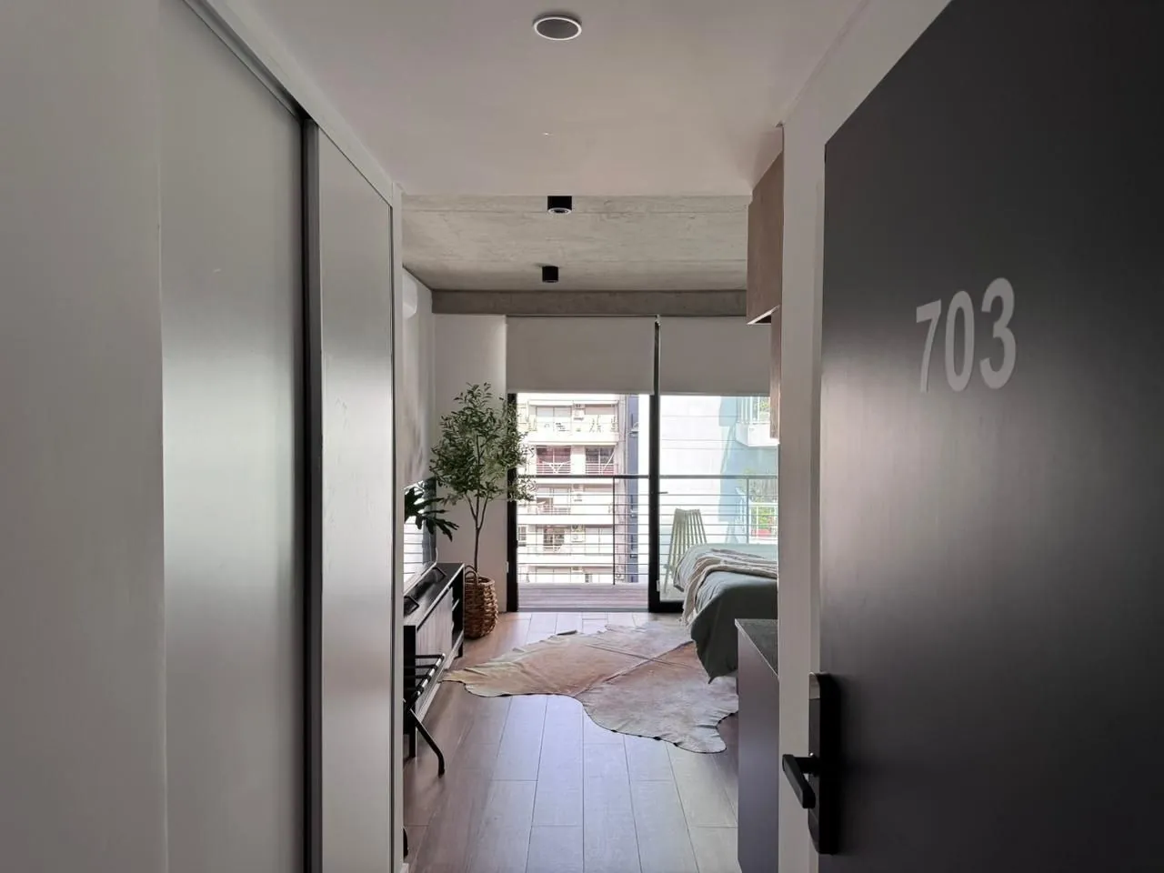 Аренда студии Palermo Soho с балконом 4