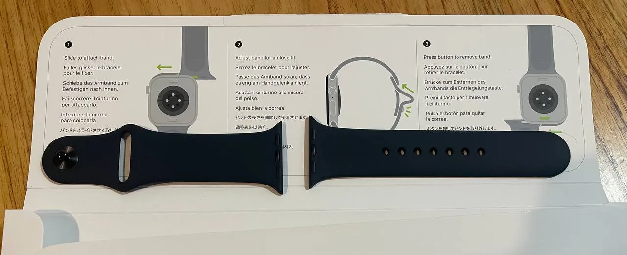 Ремешок для Apple Watch силиконовый 1