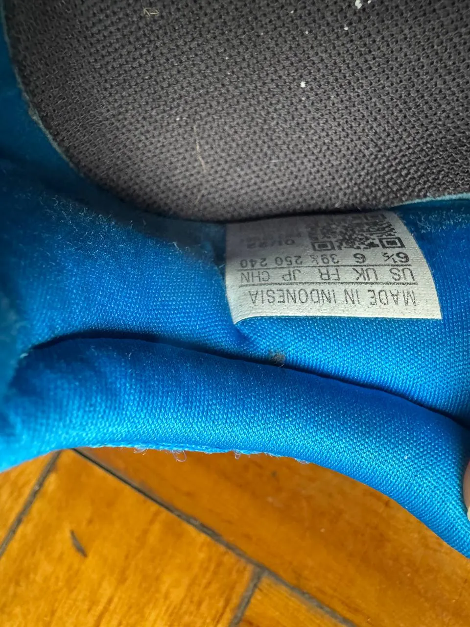 Кроссовки Adidas синие 39 3