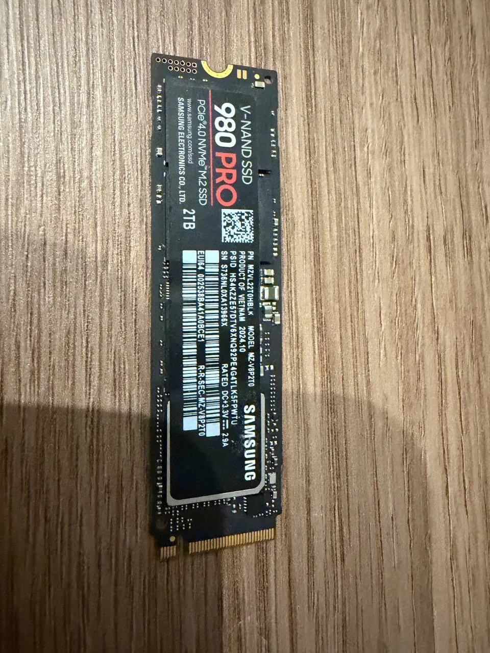 SSD Samsung 980 PRO 2 ТБ M.2 1