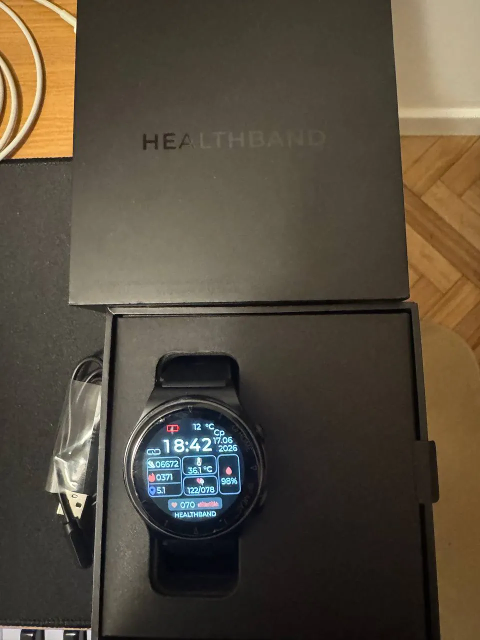 Смарт-часы тонометр HEALTHBAND Pro 3