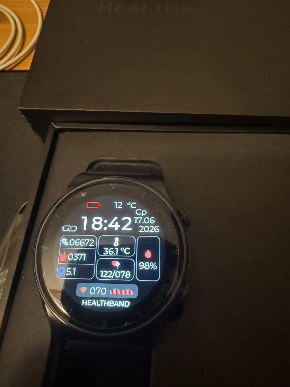 Смарт-часы тонометр HEALTHBAND Pro 2