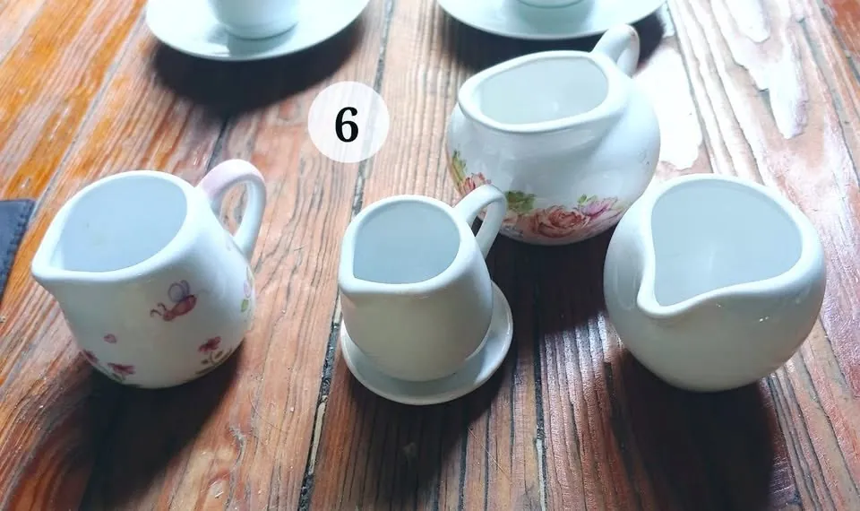 Посуда: чашки, бокалы, соусницы 6