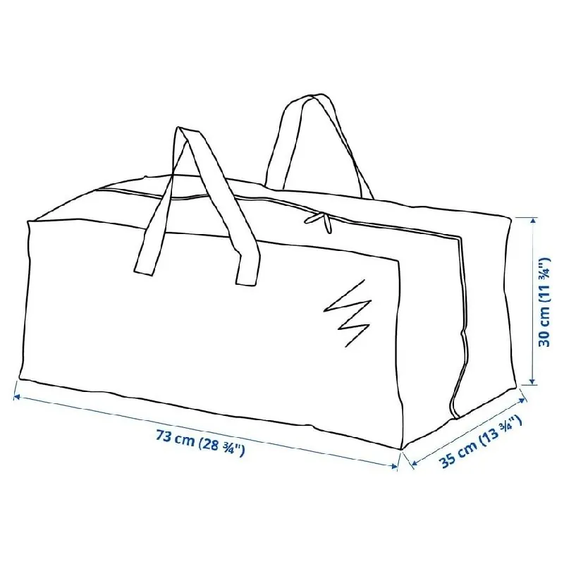 Большая сумка IKEA для покупок 5