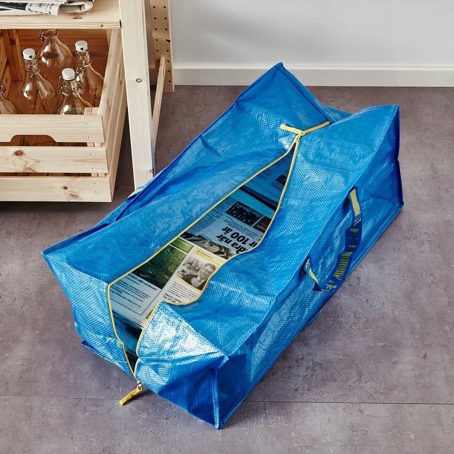Большая сумка IKEA для покупок 3