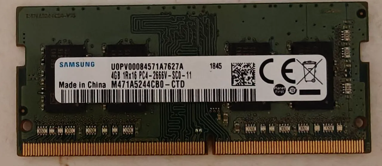 Память DDR4 4 ГБ для ноутбука 1