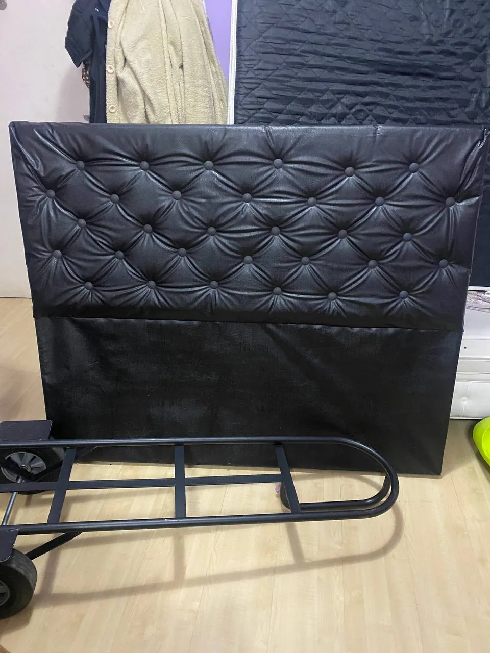 Изголовье для кровати экокожа 140x115 см 1
