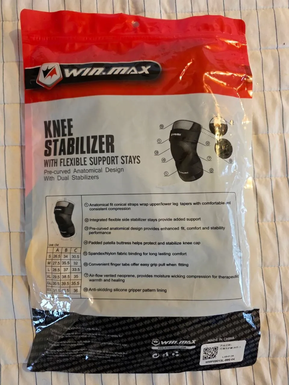 Наколенник Win.Max Knee Stabilizer размер L 2
