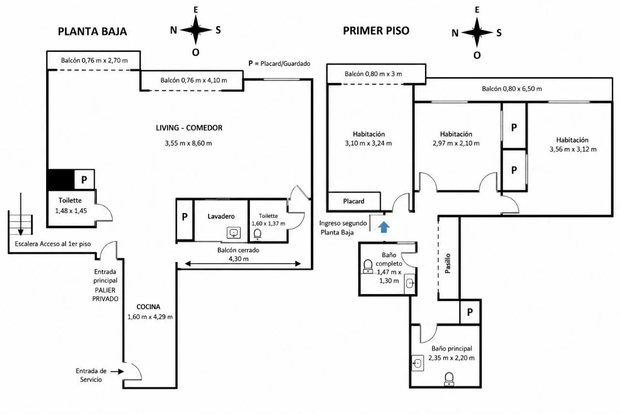 Дуплекс 4 комнаты Recoleta продажа 10