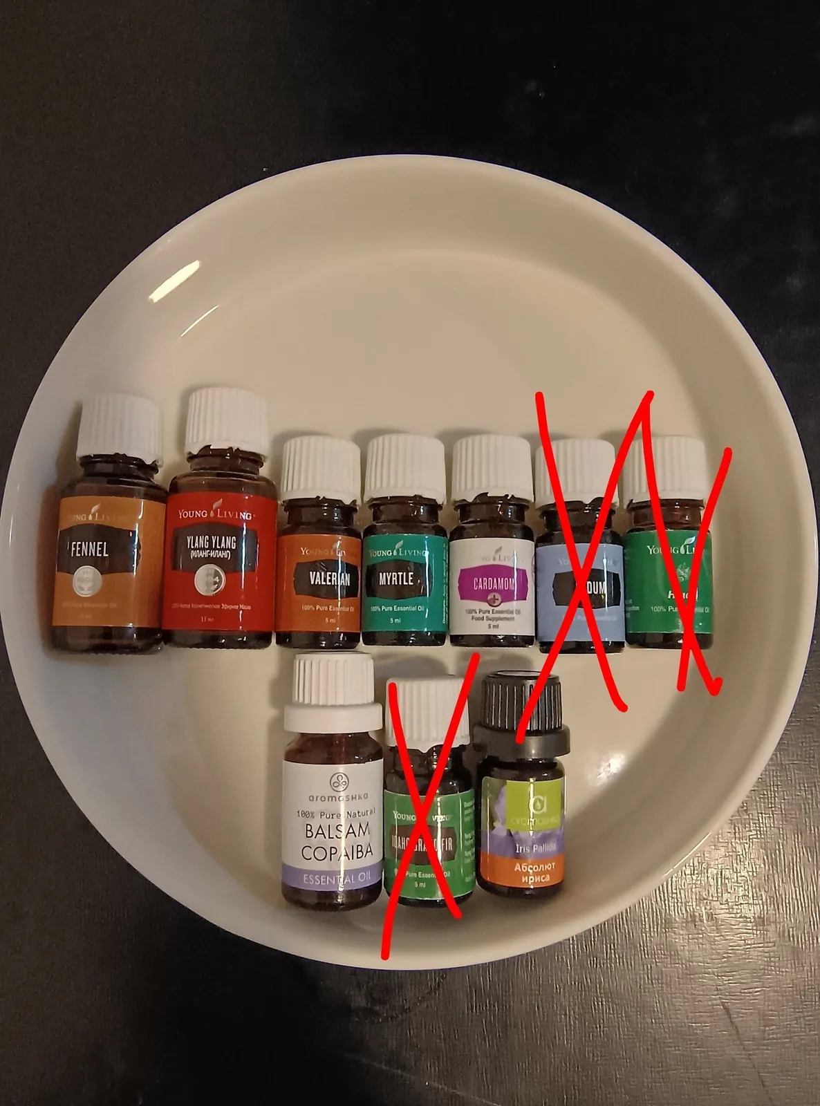 Эфирные масла Young Living Аромашка 7 видов 1