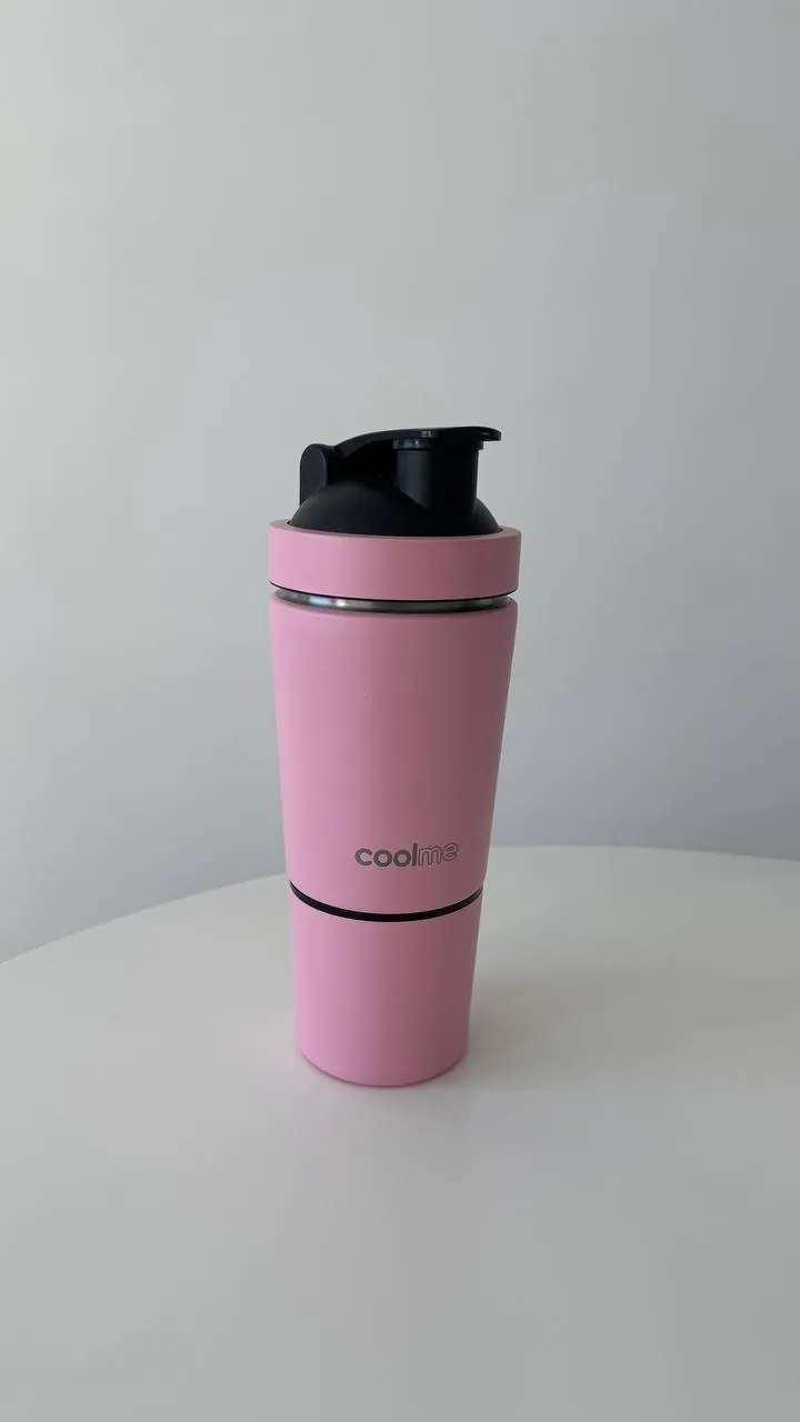 Шейкер спортивный CoolMe нержавеющая сталь 800 мл 2