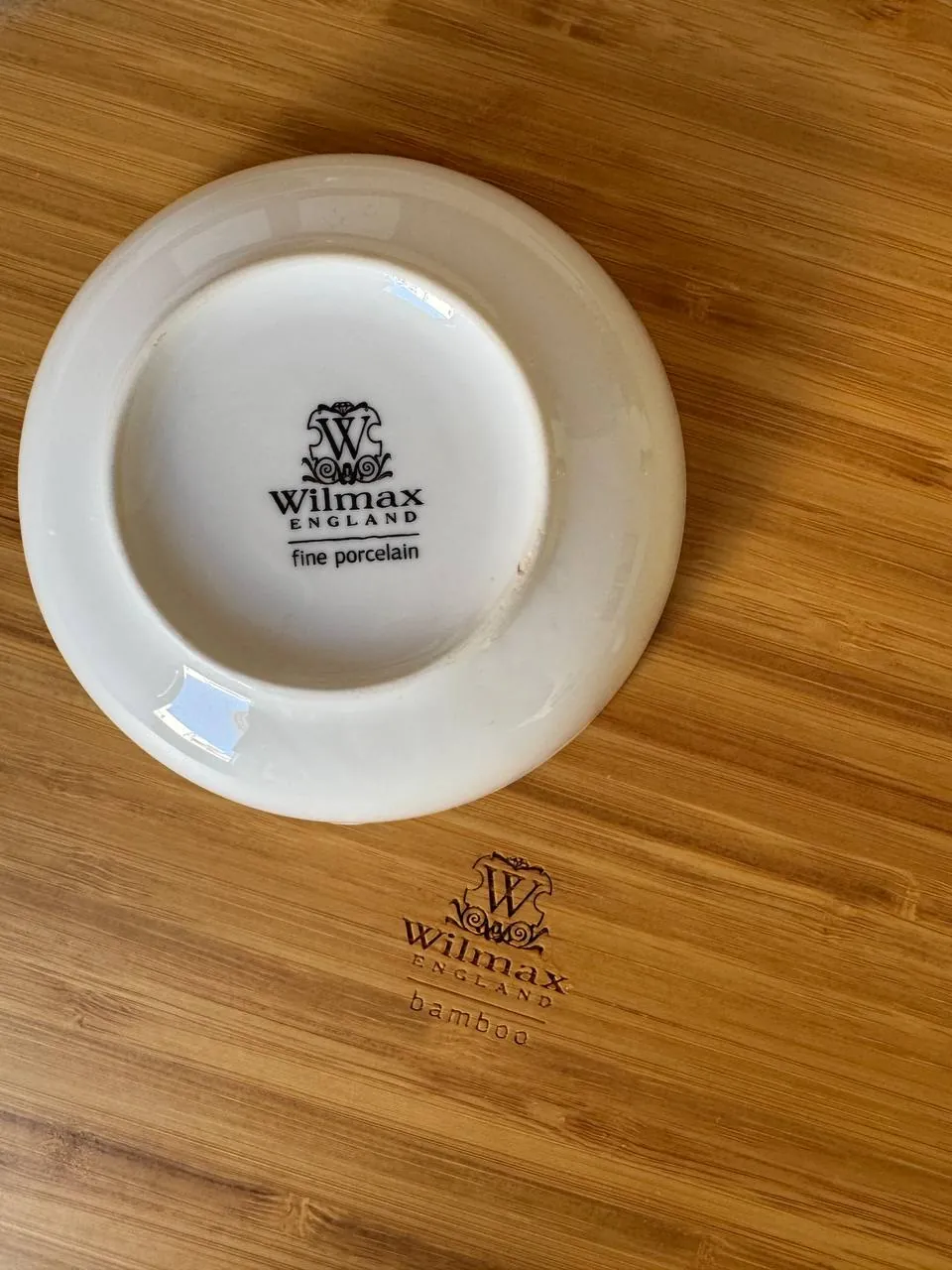 Бамбуковые тарелки Wilmax England с пиалами 2
