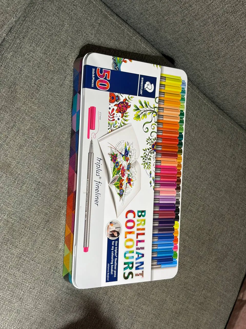 Линеры Staedtler Triplus Fineliner 50 цветов 1