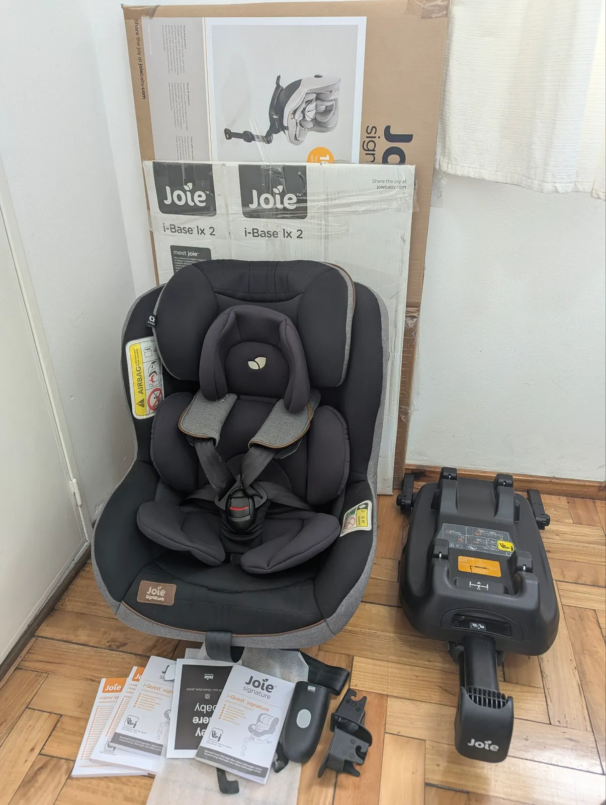 Автокресло Joie i-Quest Signature с базой ISOFIX 1
