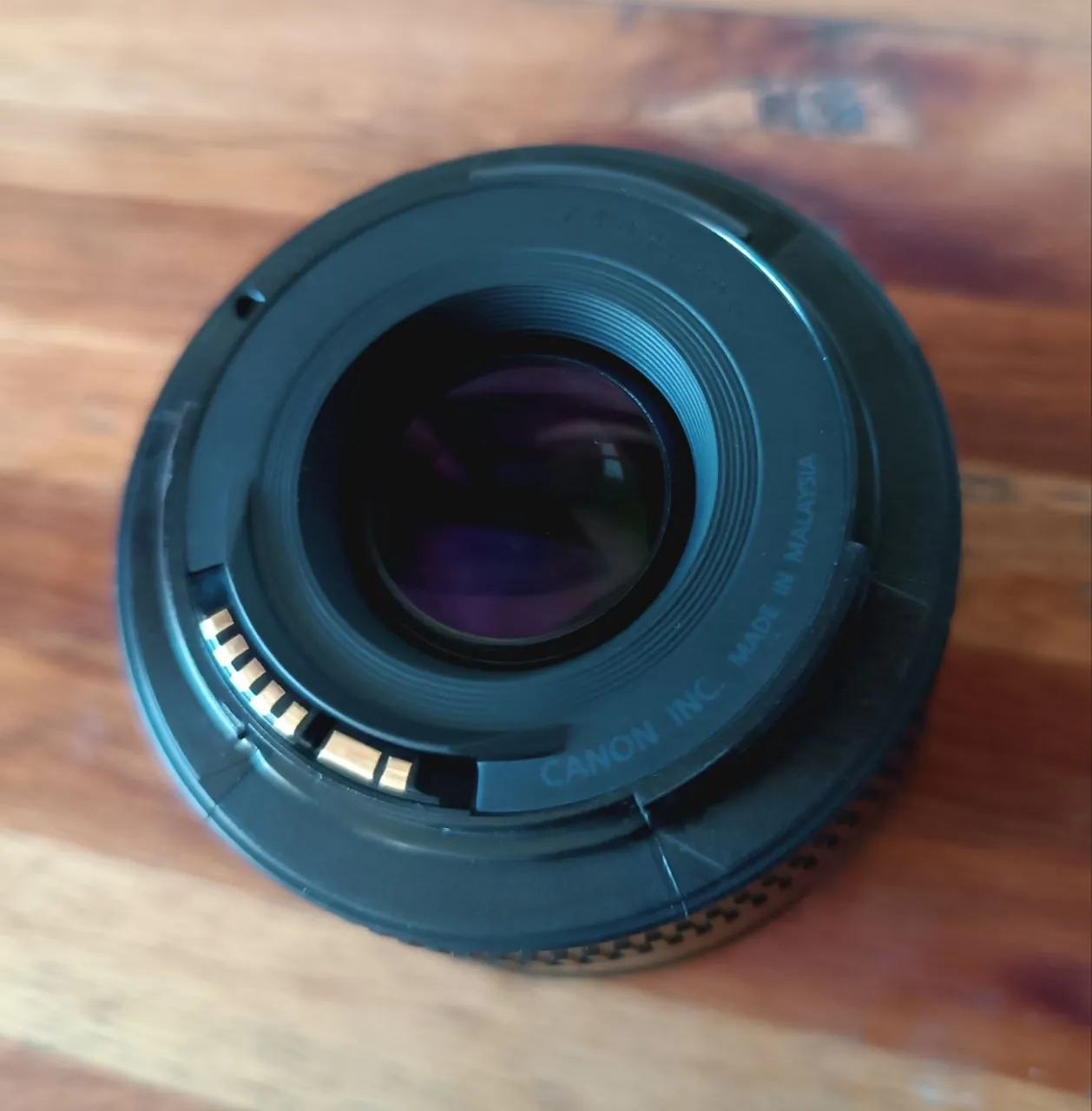 Объективы Canon EF 50mm f1.8 и 18-55 IS STM 2