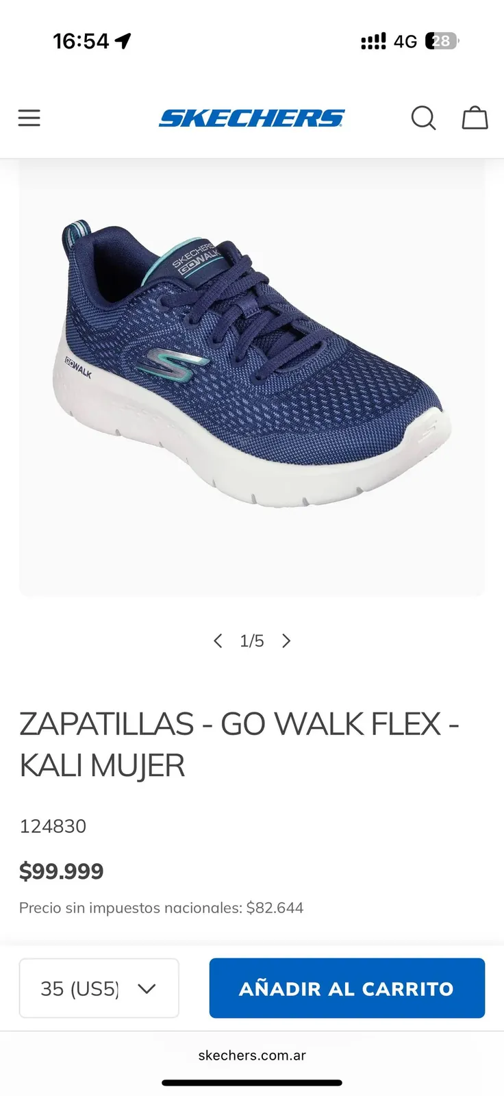 Кроссовки Skechers GoWalk Flex EU39 как новые 5