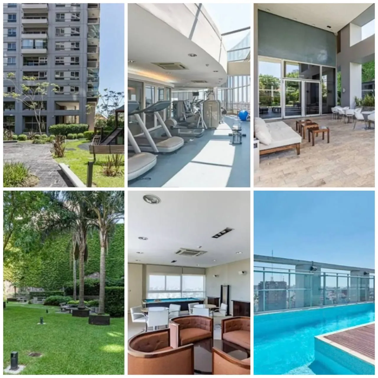 2к квартира Las Cañitas Palermo View Campos 70 9