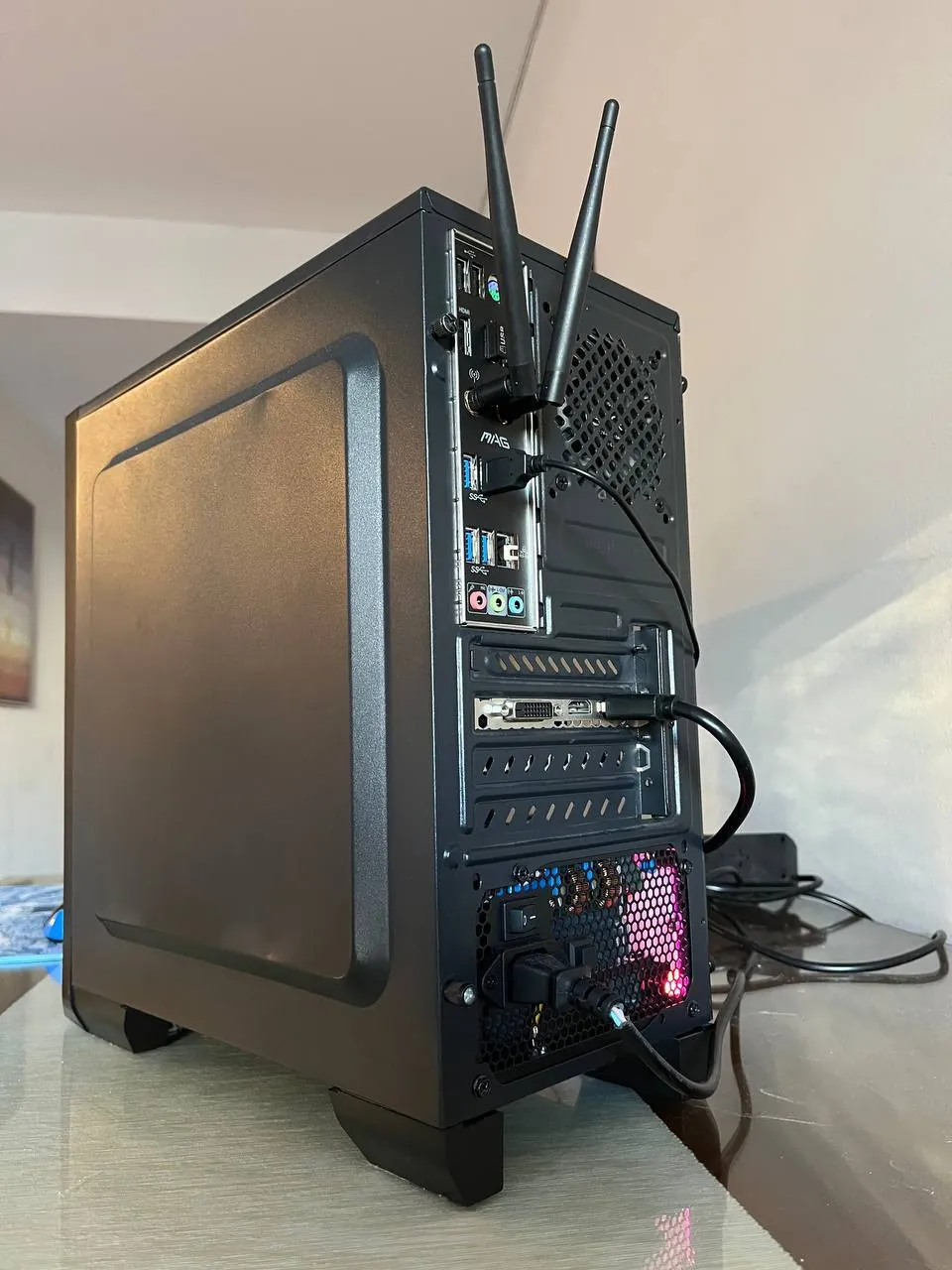 Игровой ПК Ryzen 5 GTX 1660 монитор Dell 3