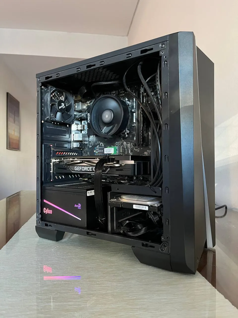 Игровой ПК Ryzen 5 GTX 1660 монитор Dell 2