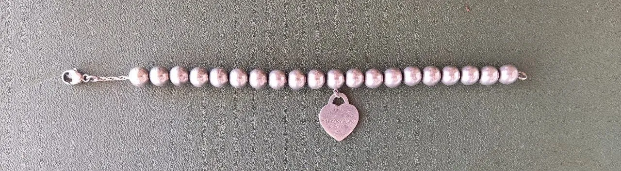 Браслет Tiffany Co Heart Tag серебро 925 1