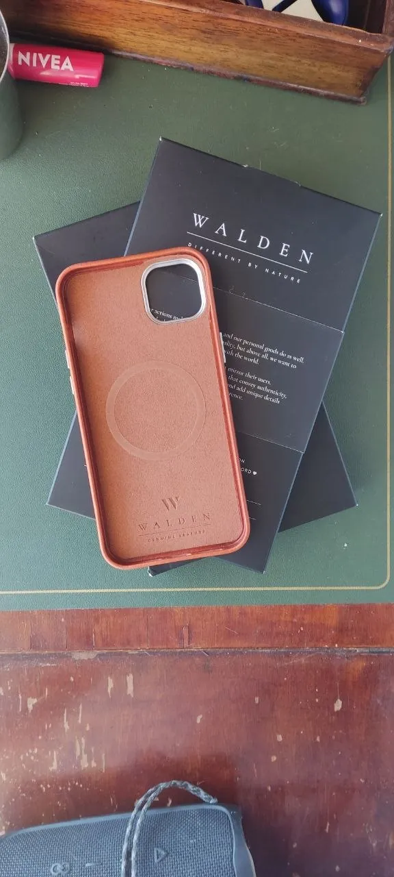 Чехол Walden Bonis кожа MagSafe iPhone 12 Pro 2