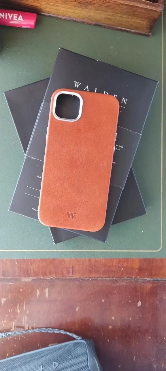 Чехол Walden Bonis кожа MagSafe iPhone 12 Pro 1