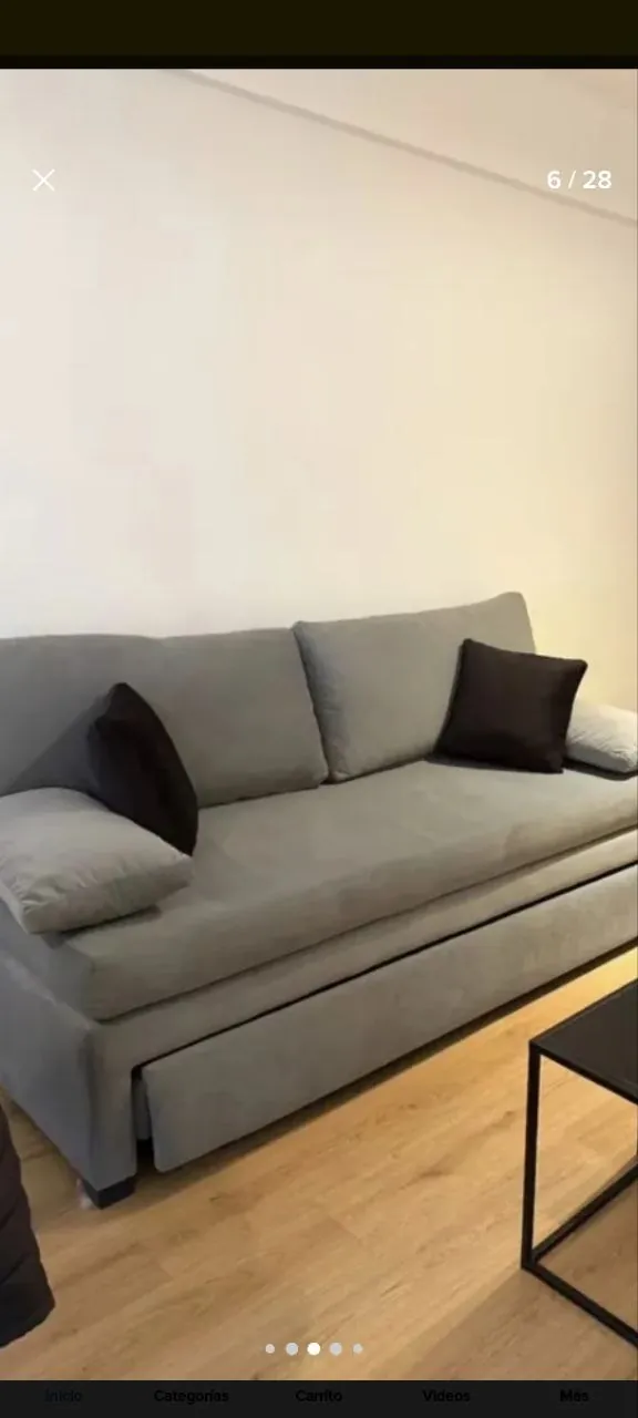 1к квартира студия Palermo Soho Bulnes 1200 аренда 6