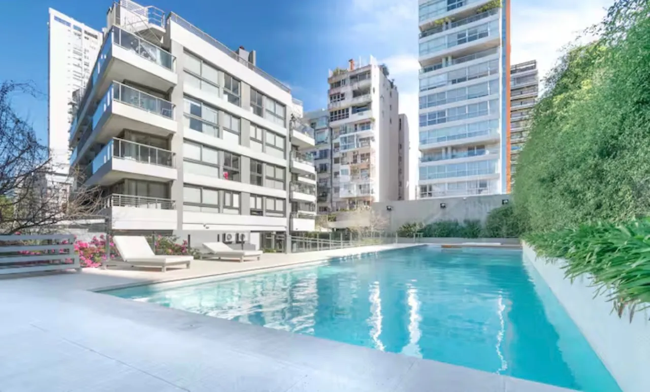 2к квартира Las Cañitas терраса бассейн 10
