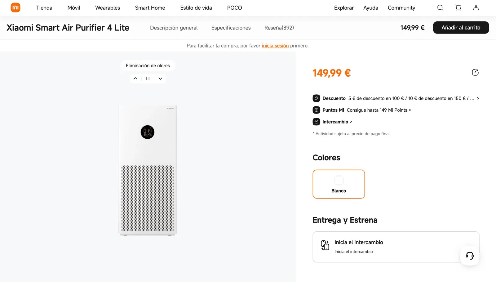 Очистители воздуха Xiaomi 4 Lite два 1