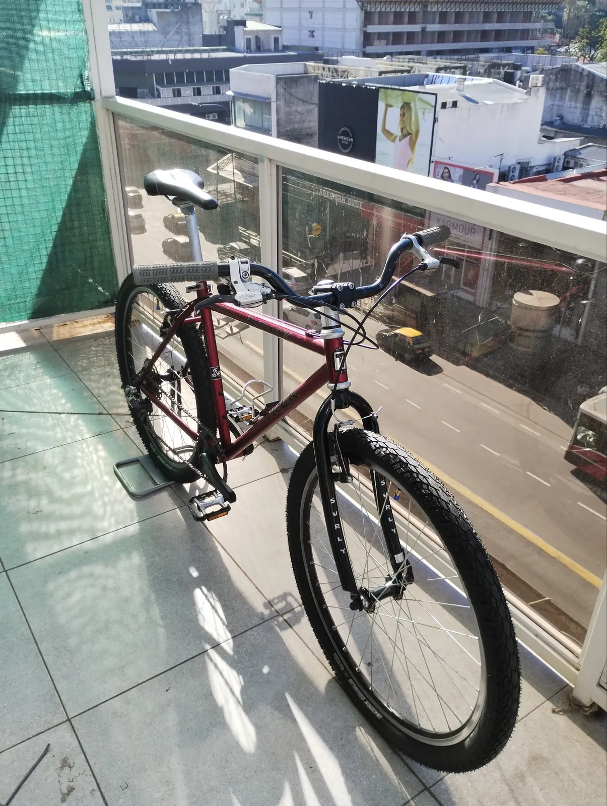 Велосипед кастом хромолевый TREK Surly SRAM 2