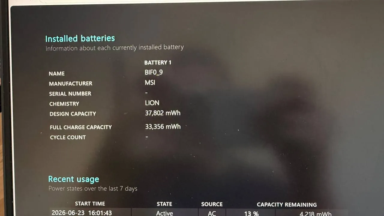 Ноутбук MSI Modern 14 C13M i5 16GB 4