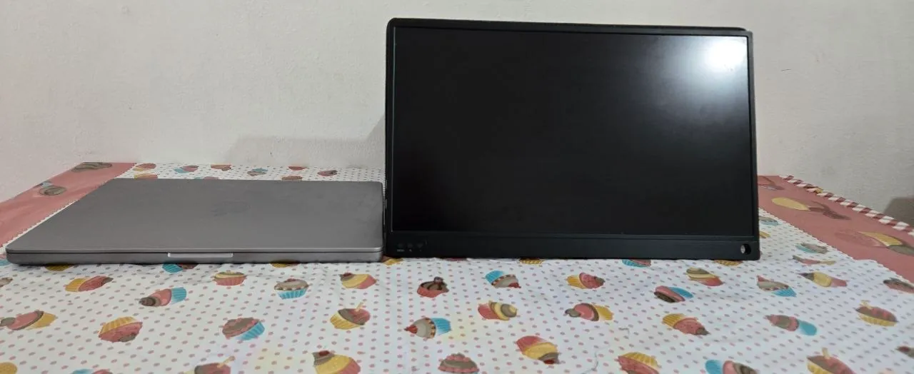 MacBook Pro 14 M1 Pro 16GB 512GB монитор 2