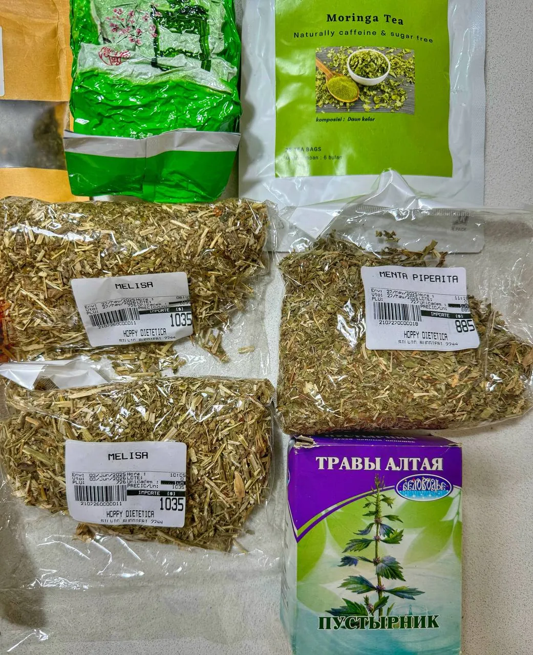Коллекция чая и трав из Азии 3