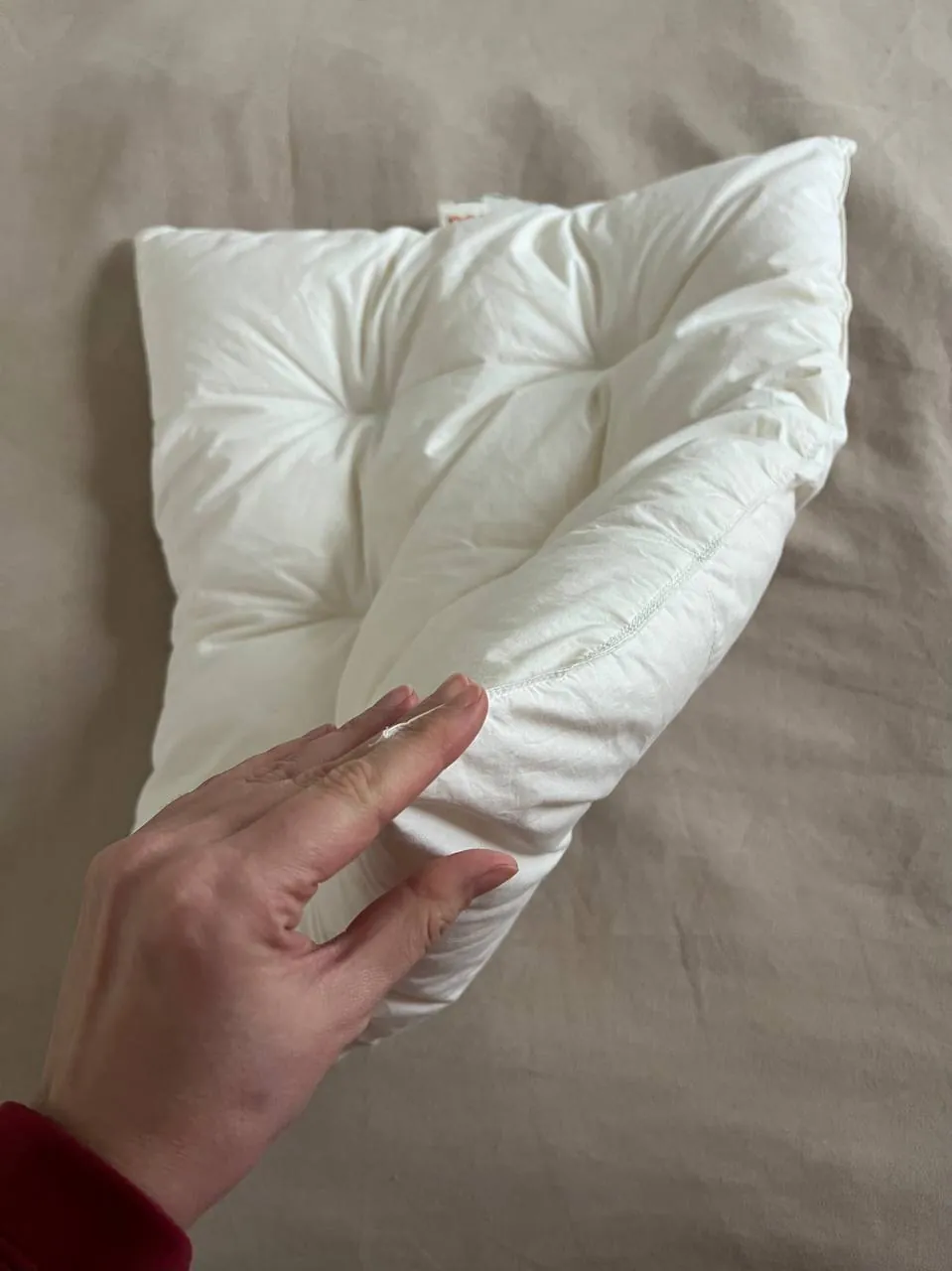 Подушка пуховая MIGROS De Luxe 55x47 см 2