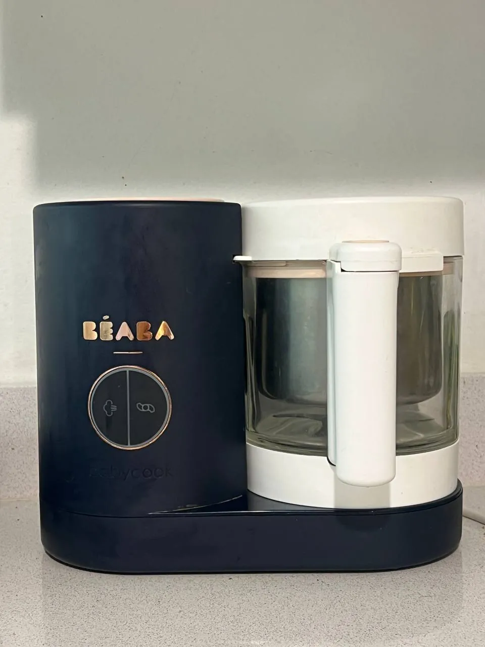 Пароварка блендер BEABA стеклянная чаша 1