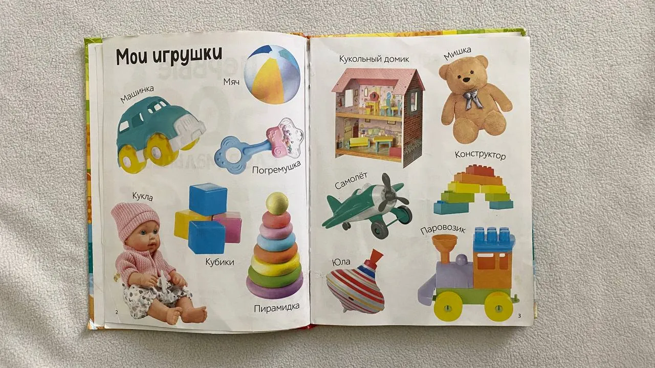 Книга Первые 500 слов и сортер детский 4