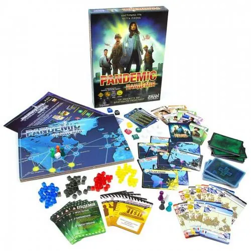 Настольная игра Pandemic кооператив Z-Man 2