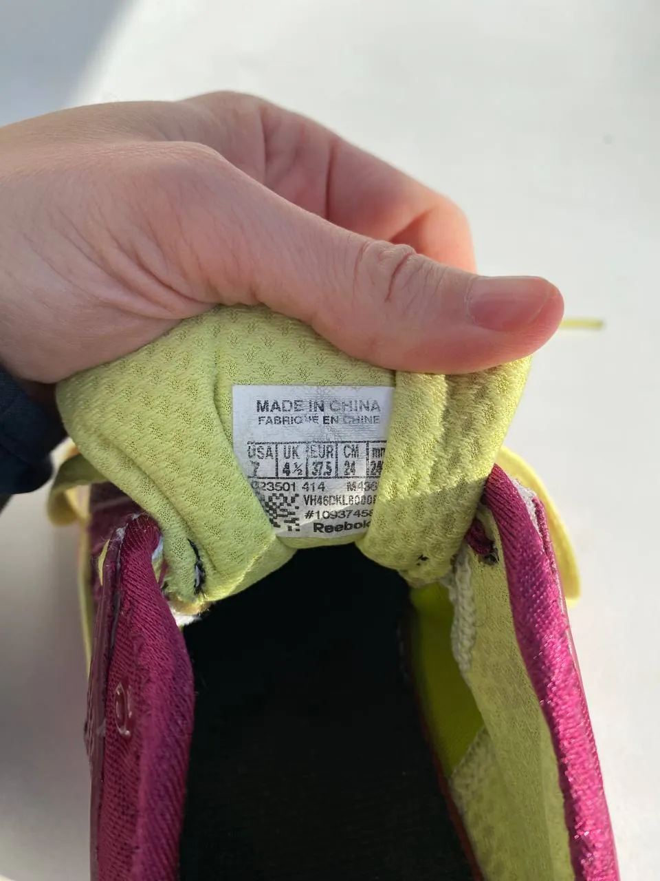 Кроссовки Reebok ZRated размер EUR37.5 6