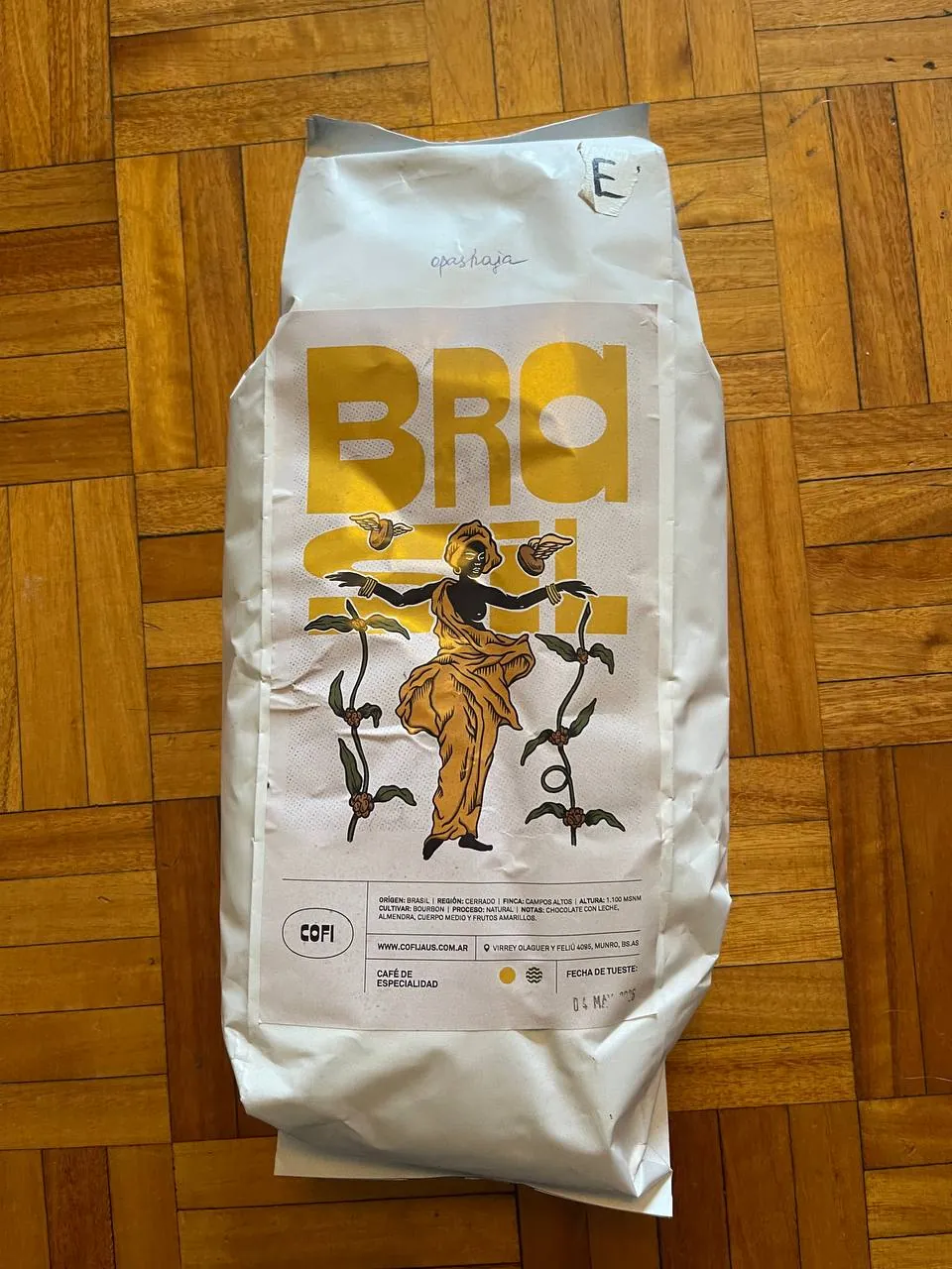 Кофе Specialty Brasil Bourbon Natural 1кг 1