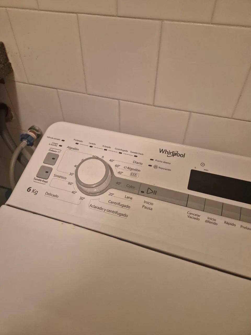 Стиральная машина Whirlpool WCS60ZB верхняя загрузка 5