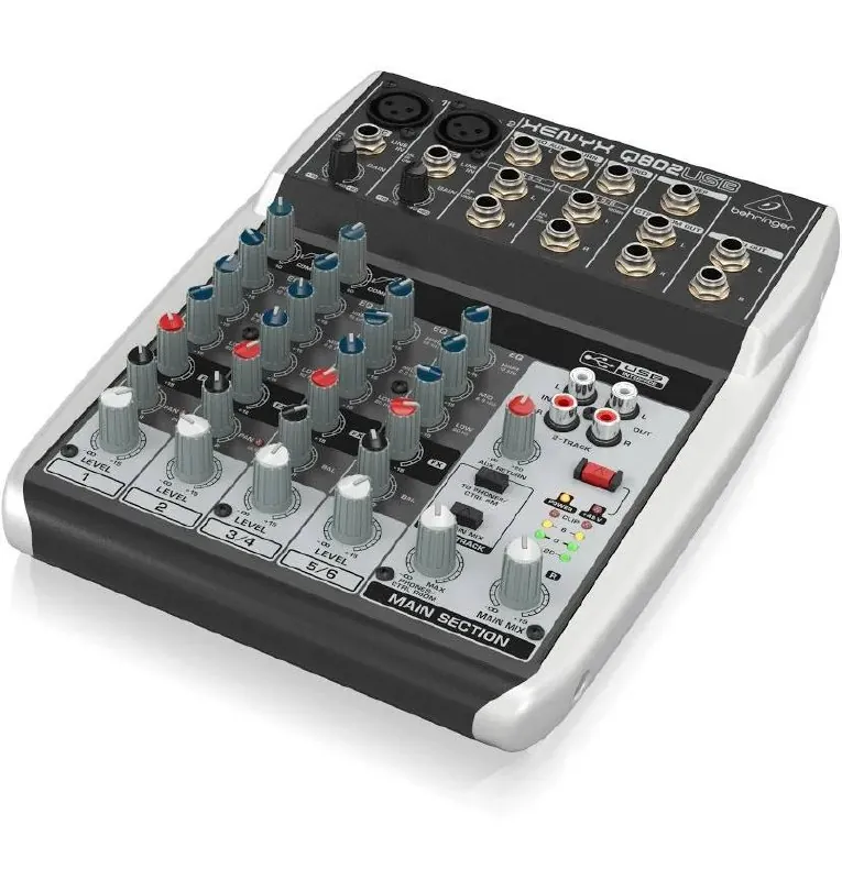 Микшерный пульт Behringer Xenyx Q802USB новый 5