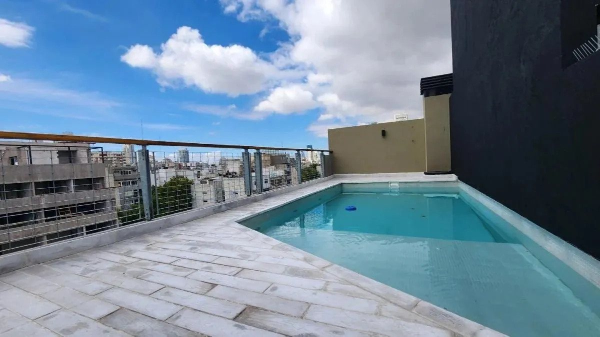 2к квартира Palermo Soler 5880 терраса с грилем 10