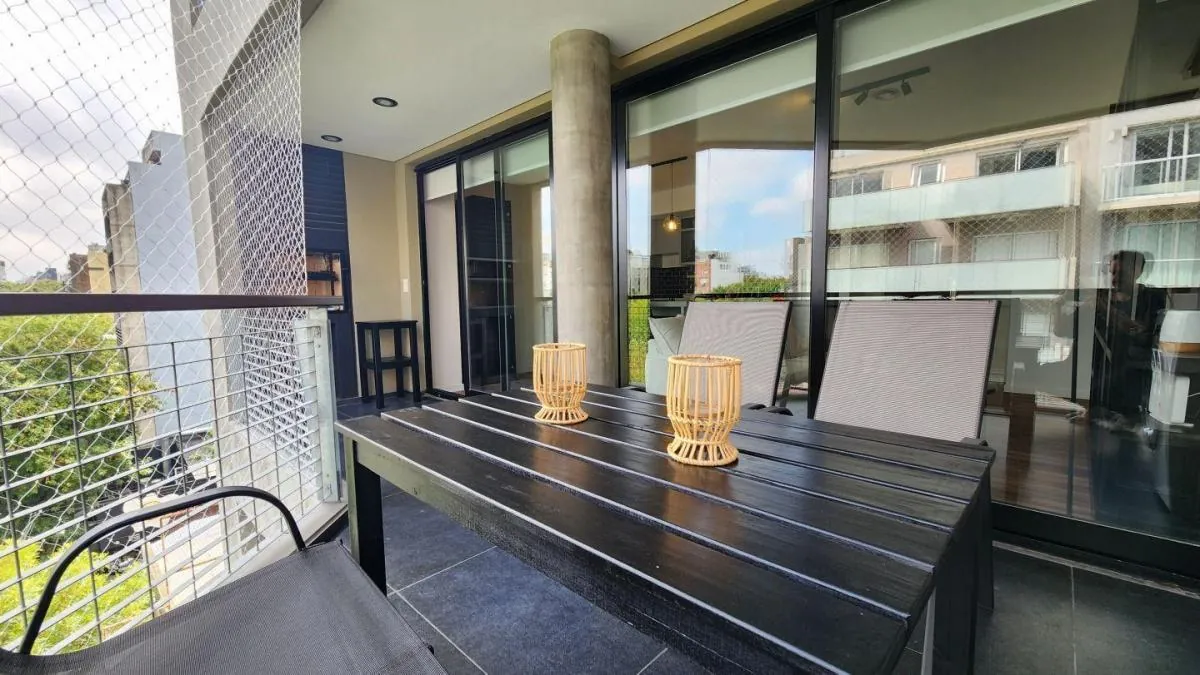 2к квартира Palermo Soler 5880 терраса с грилем 9