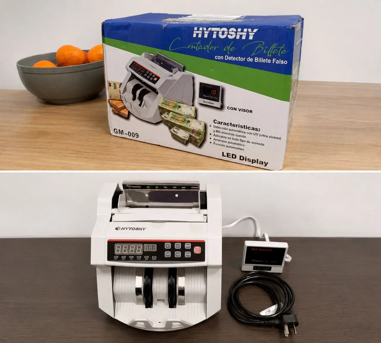 Счётная машинка Hytoshy GM-009 для банкнот 2