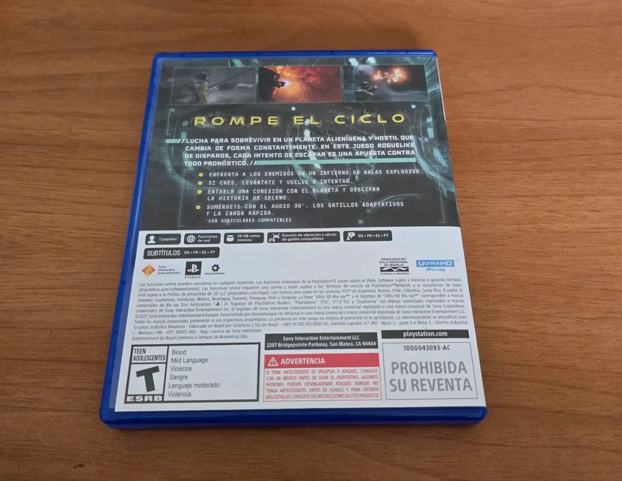 Диск PS5 Returnal для Playstation 5 2