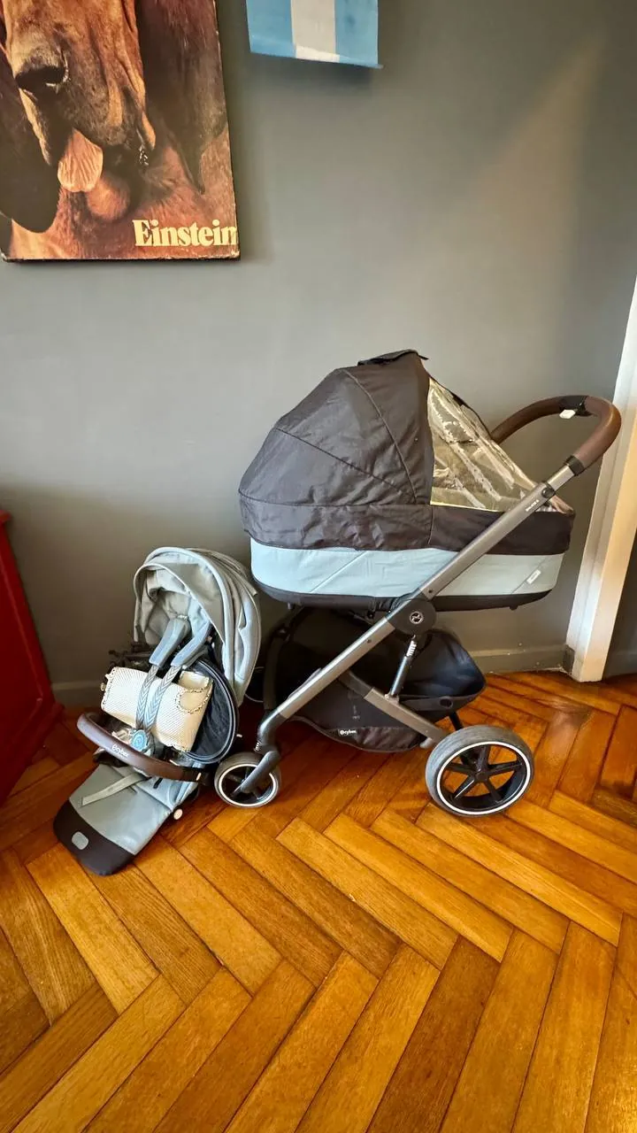 Коляска Cybex Balios S 2в1 2025 Blue 1
