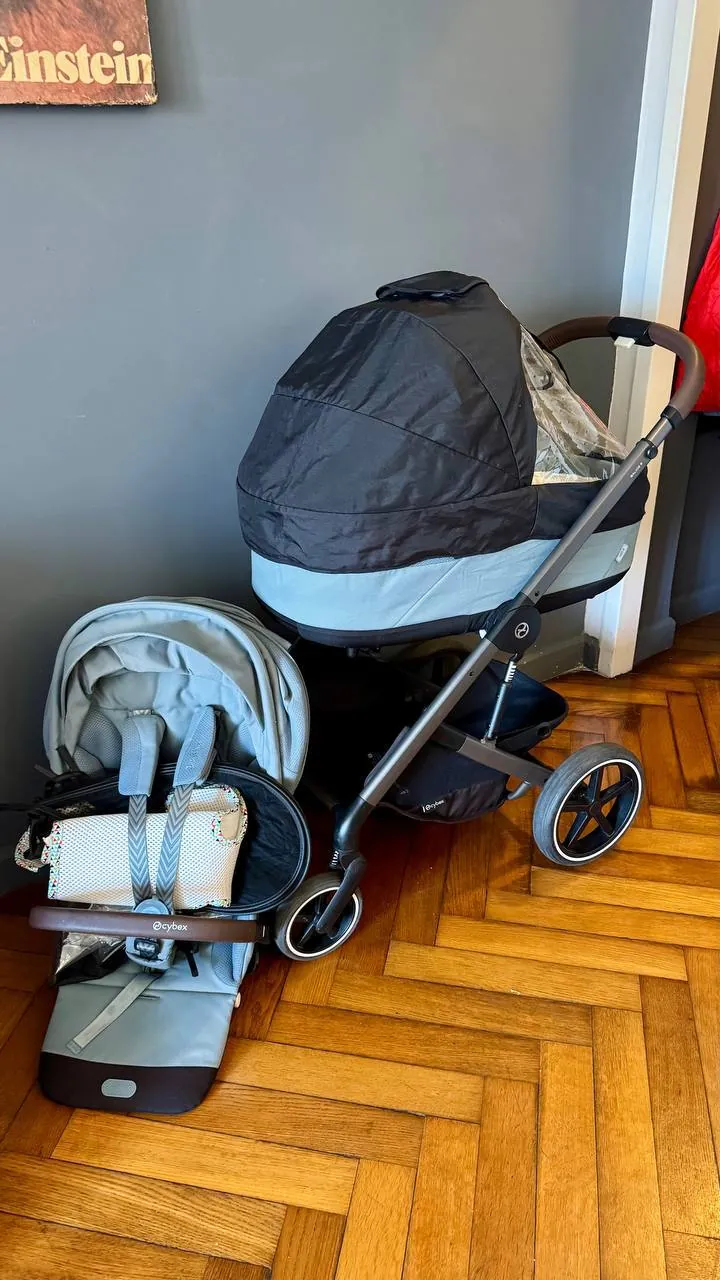 Коляска Cybex Balios S 2в1 2025 Blue 4