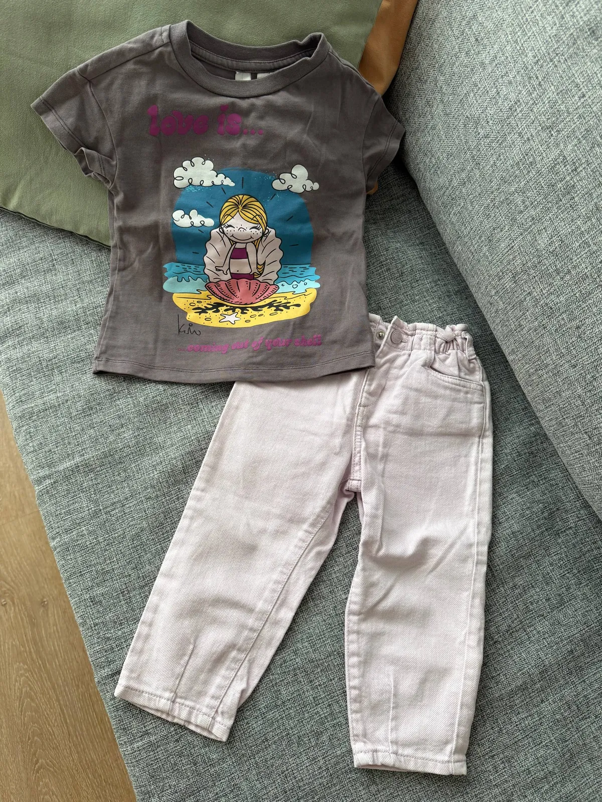 Одежда на девочку рост 92 Sela Benetton Zara 2